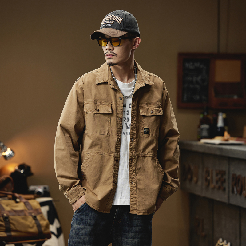 Quality Winter Clothing Brand - T-Shirt dla mężczyzn z długim rękawem