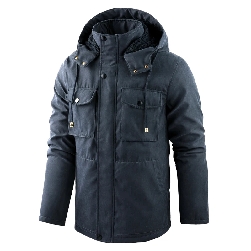 Quality Winter Clothing Brand - Wysokiej jakości męska kurtka polarowa zimowa