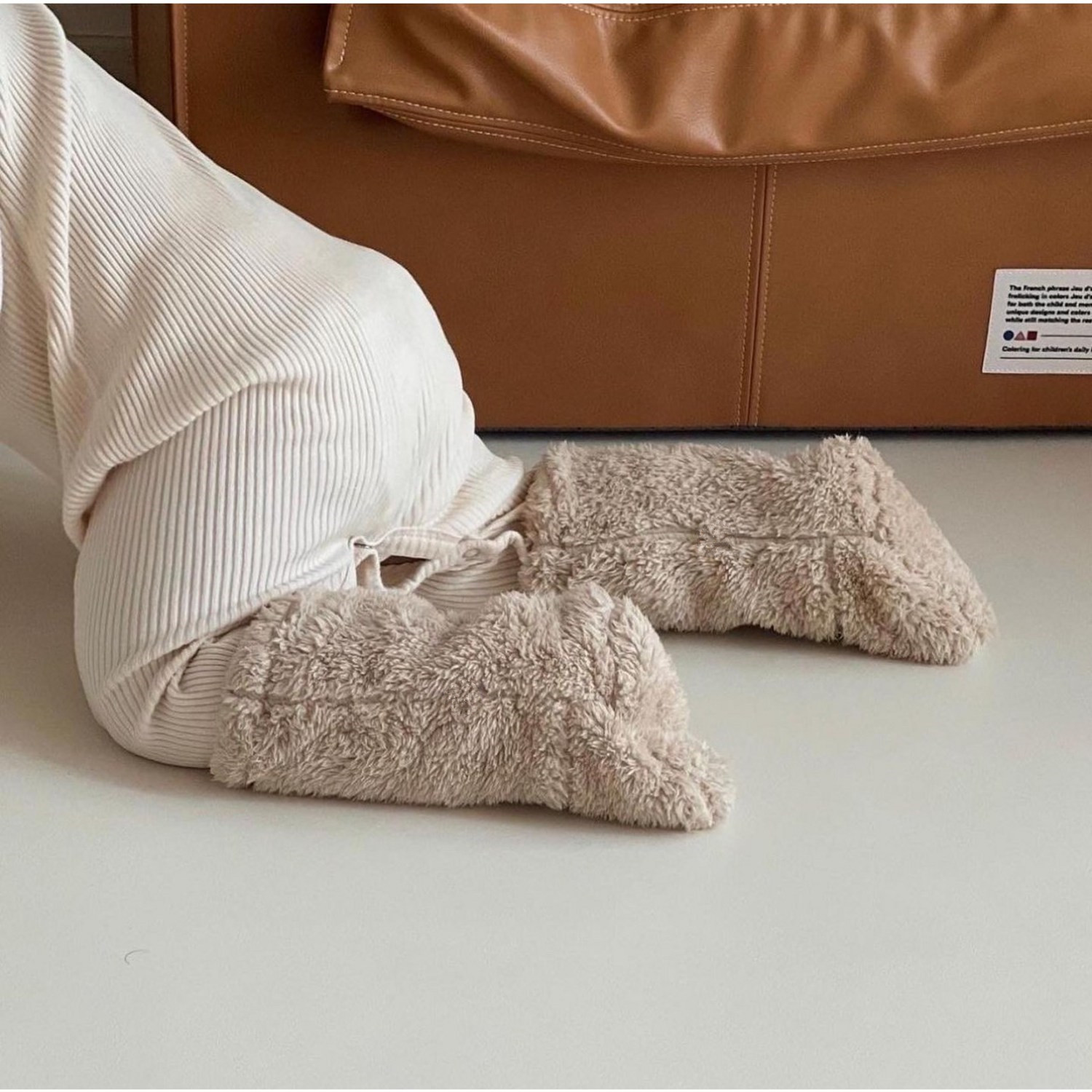 Winter Clothing For Babies - Ciepłe zimowe skarpetki dziecięce z polaru