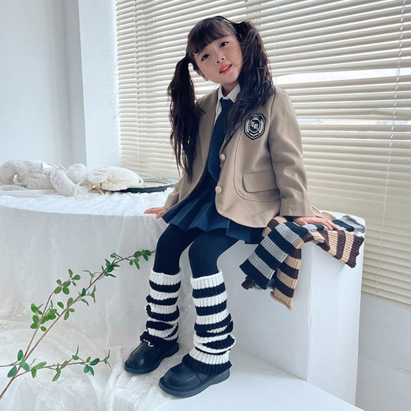 Winter Clothing Leg Warmers - Dziewiarskie podkolanówki Stylowe skarpetki rękawami Modny