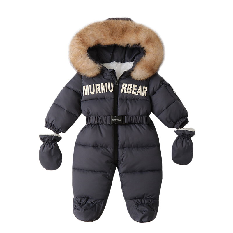 Winter Clothing For Babies - Zimowy kombinezon dla noworodka zagęścić ubranka