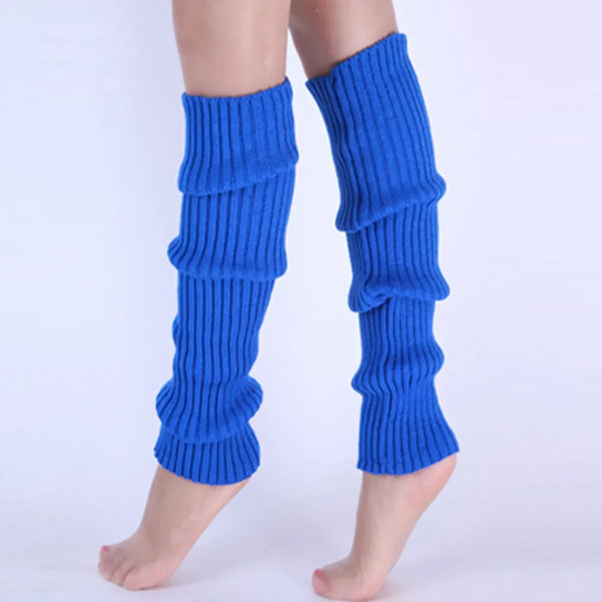 Winter Clothing Leg Warmers - Ciepłe dziergane ocieplacze na nogi dla