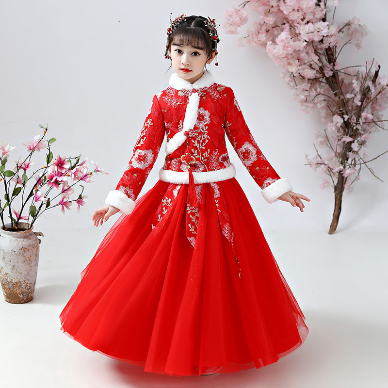 2024 dzieci jesień zima Hanfu  – Winter Clothing For Babies recenzja i cena