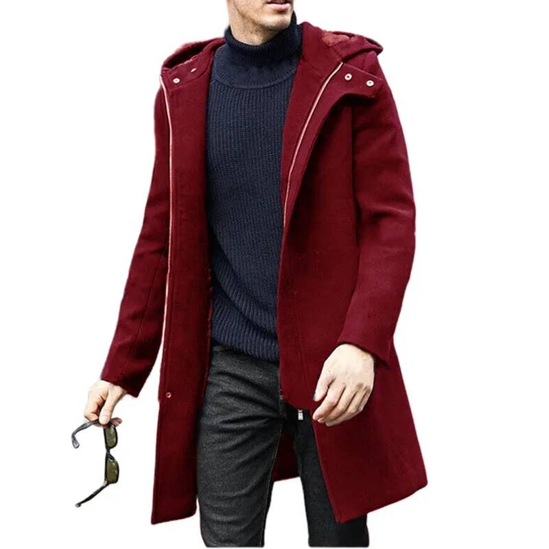 Męski płaszcz wełniany na jesi – Winter Clothing Taiwan recenzja i cena
