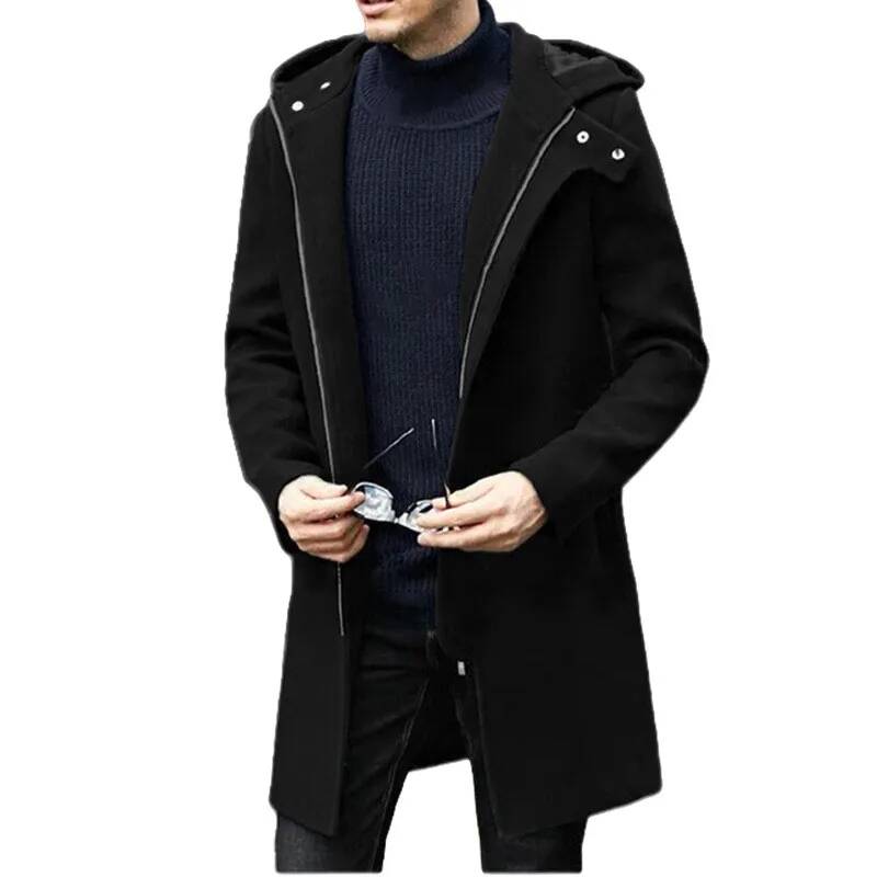 Męski płaszcz wełniany na jesi – Winter Clothing Taiwan recenzja i cena