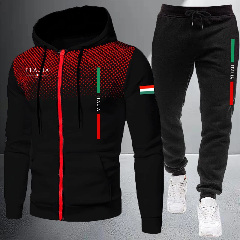Męski dres sportowy z kapturem – Winter Clothing Essentials recenzja i cena