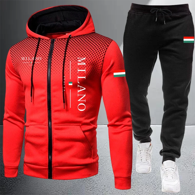 Męski dres sportowy z kapturem – Winter Clothing Essentials recenzja i cena