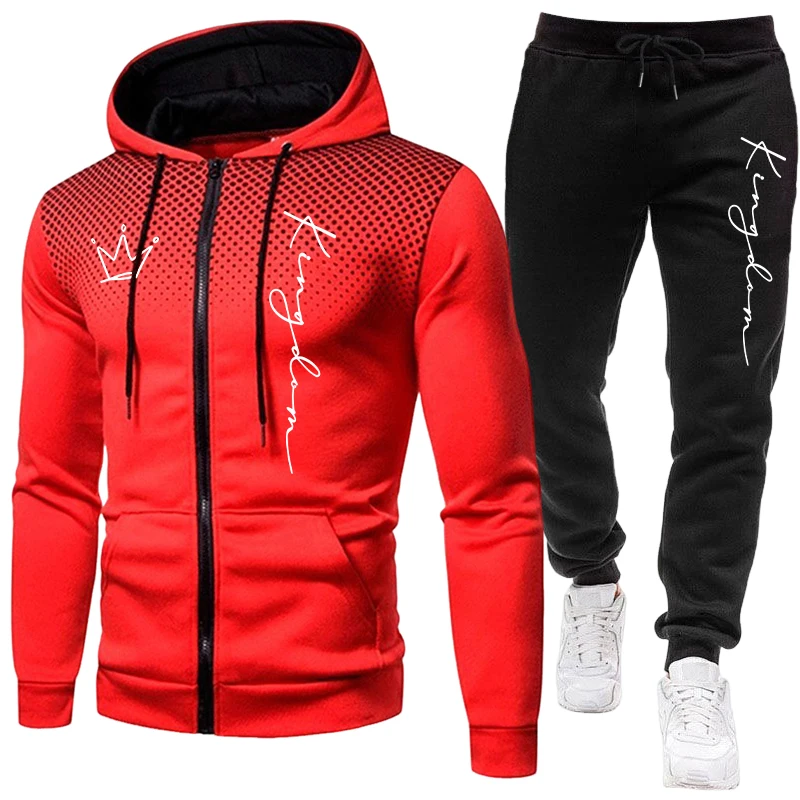 Męski dres z kurtką, casualowy – Winter Clothing Essentials recenzja i cena