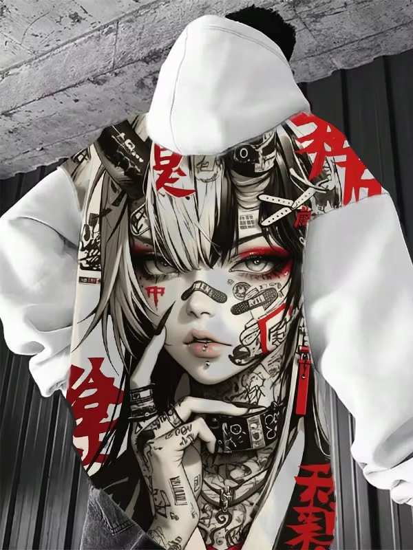 Męska damska bluza z kapturem  – Winter Clothing Japan recenzja i cena