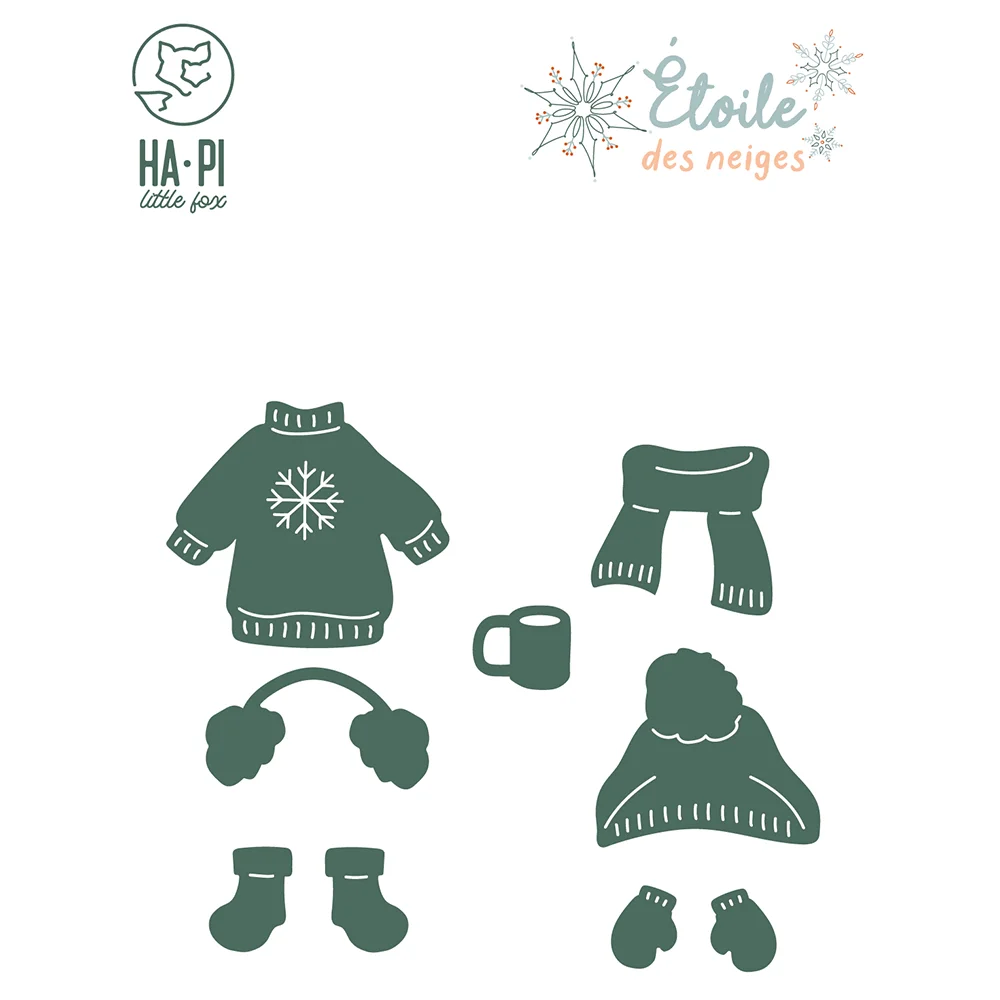 Wykrojniki Hapi na zimę Metalo – Winter Clothing Photo recenzja i cena