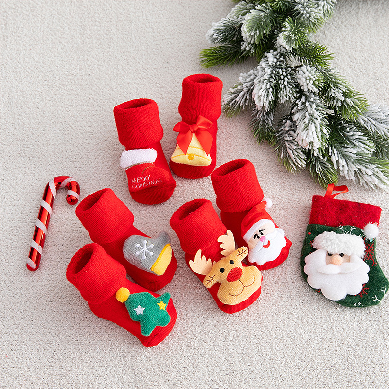 Niemowlęce skarpety świąteczne – Winter Clothing For Baby Girl recenzja i cena