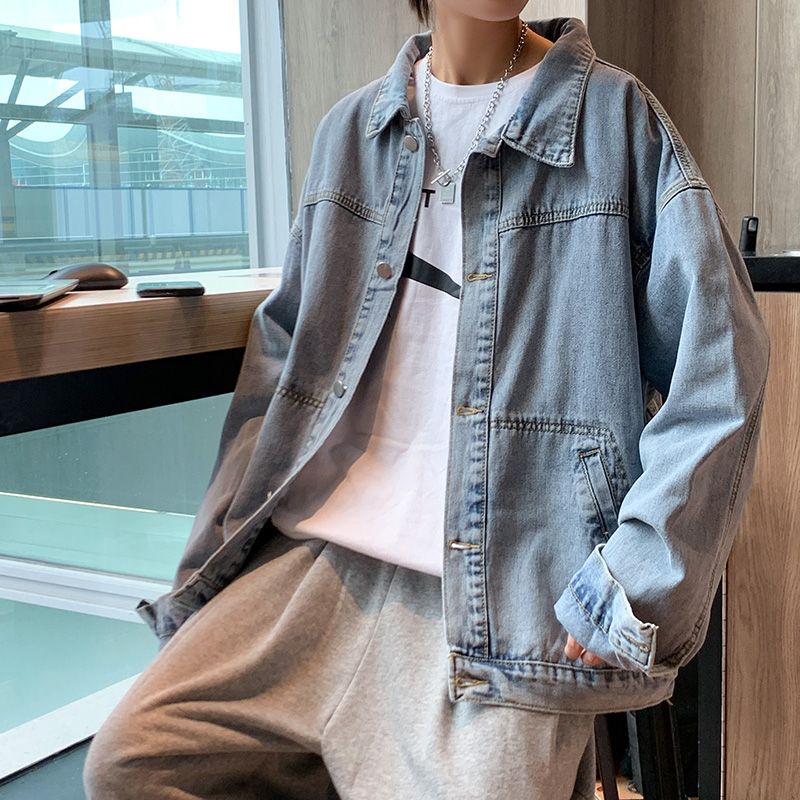 Kurtka jeansowa męska w stylu  – Winter Clothing Aesthetic recenzja i cena