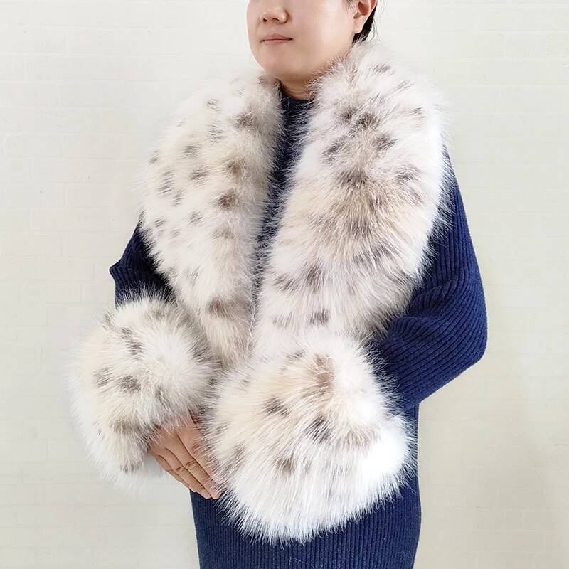 Duży szal damski z imitacji fu – Winter Clothing Essentials recenzja i cena