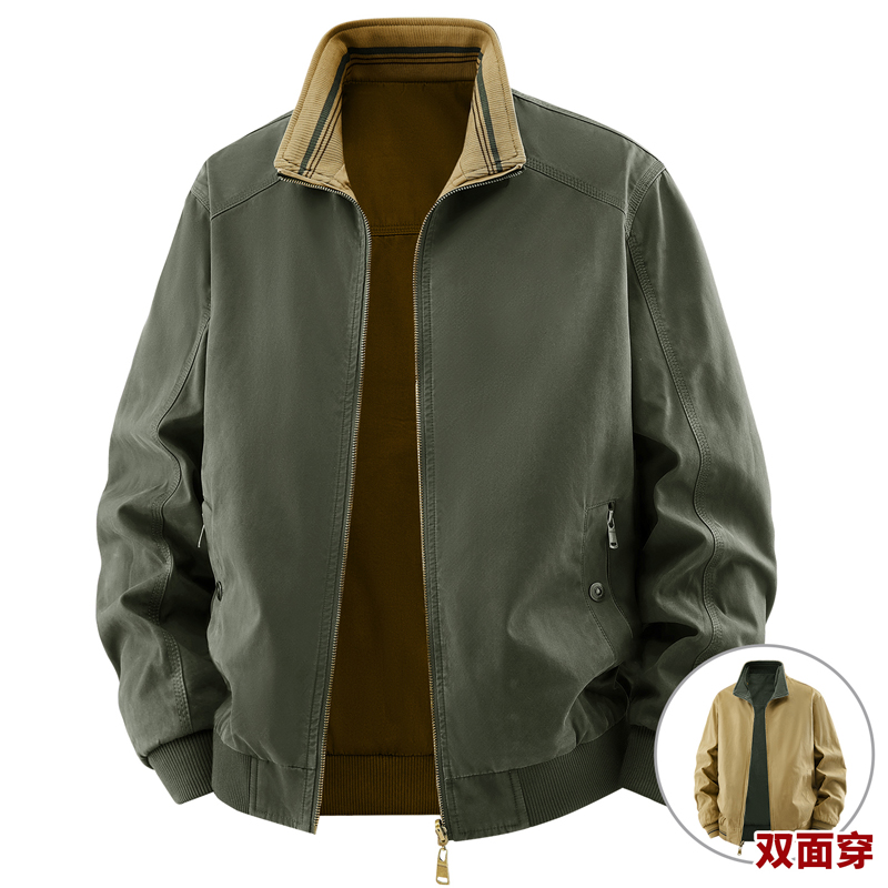 Wysokiej jakości dwustronna ku – Quality Winter Clothing Bomber Jacket recenzja i cena