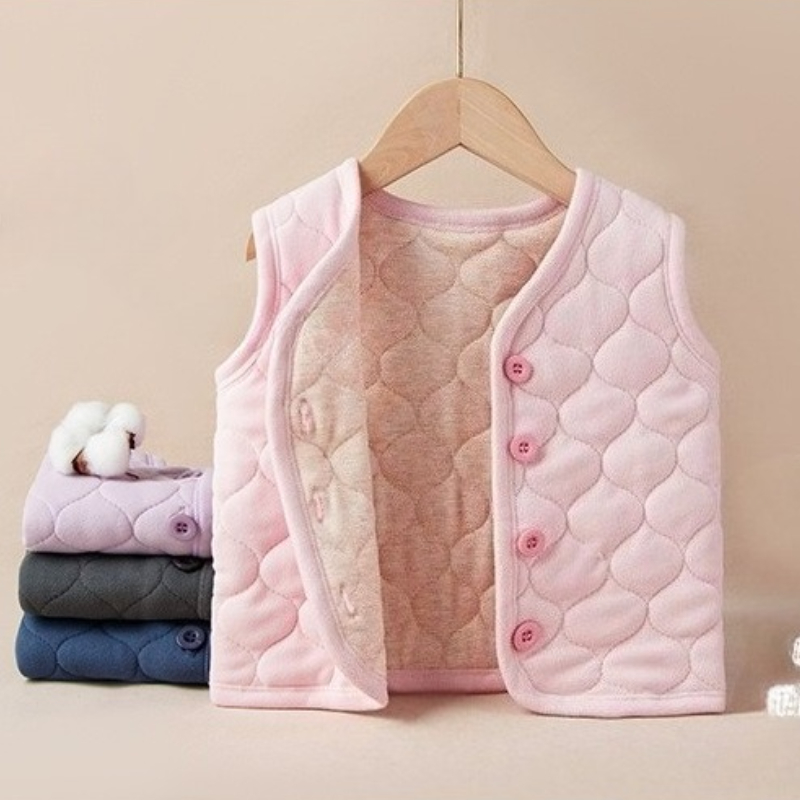 Dziecięca Kamizelka Jesień Zim – Winter Clothing For Baby Girl recenzja i cena