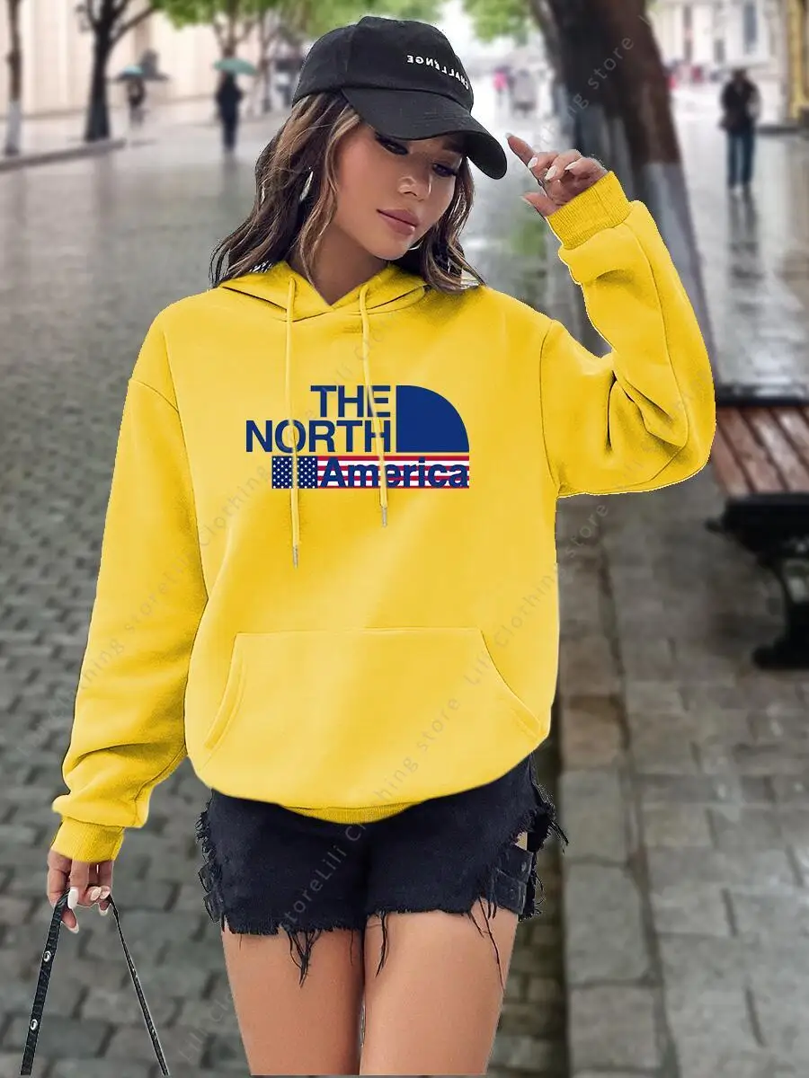 Damskie bluzy z kapturem z gra – Winter Clothing Aesthetic recenzja i cena