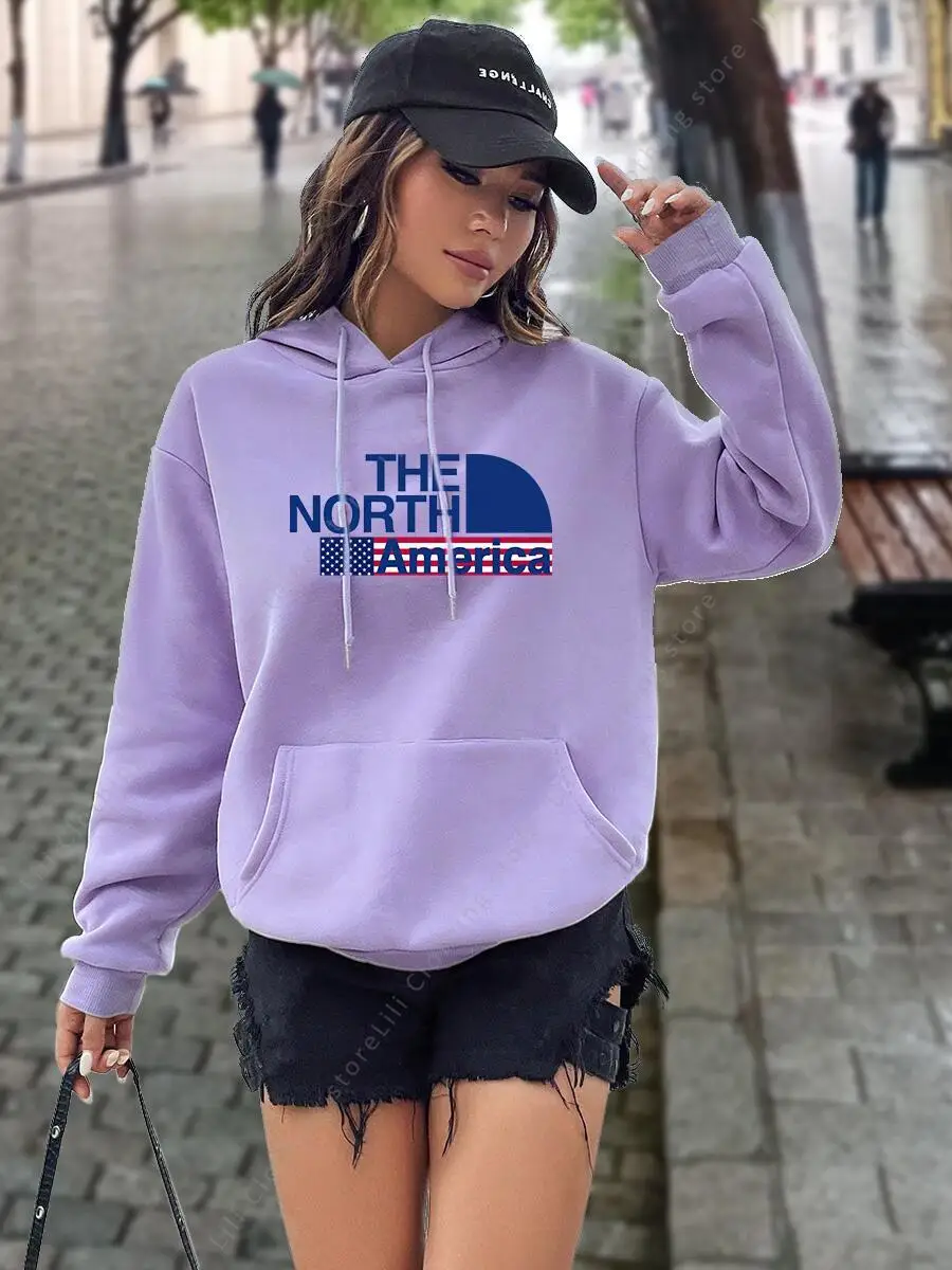 Damskie bluzy z kapturem z gra – Winter Clothing Aesthetic recenzja i cena