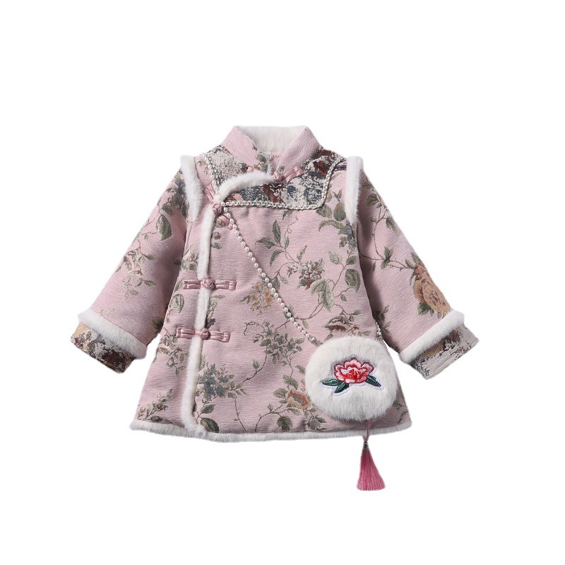 Zimowe Dziewczęce Hanfu Dzieci – Winter Clothing For Baby Girl recenzja i cena