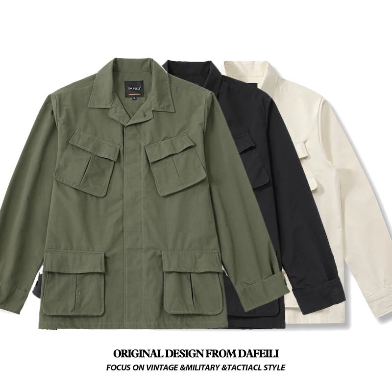 Męska kurtka w jednolitym kolo – Quality Winter Clothing Bomber Jacket recenzja i cena