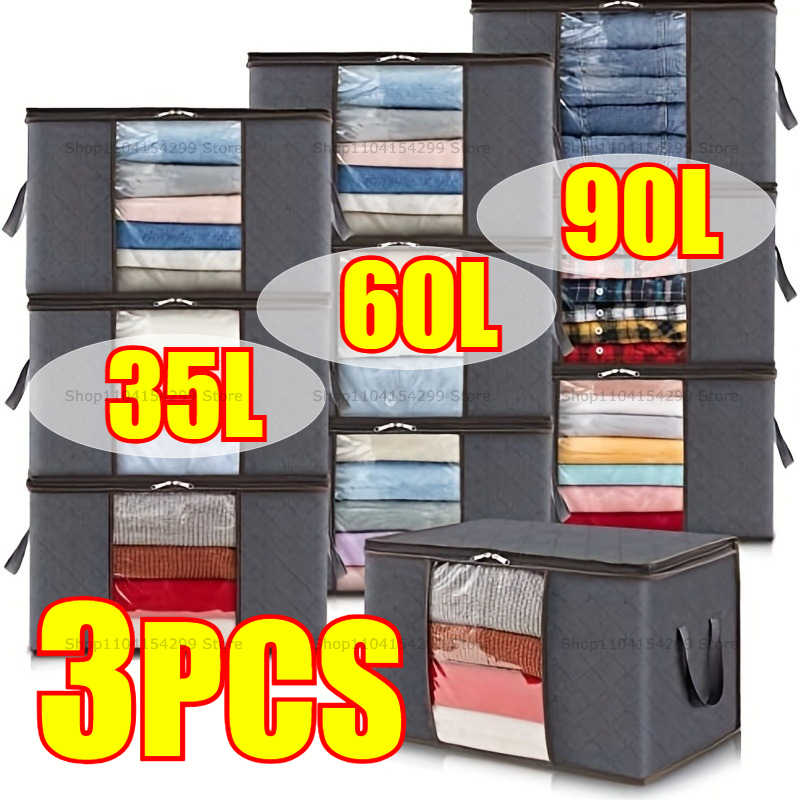 Organizery do szafy, pudełka d – Winter Clothing Storage recenzja i cena