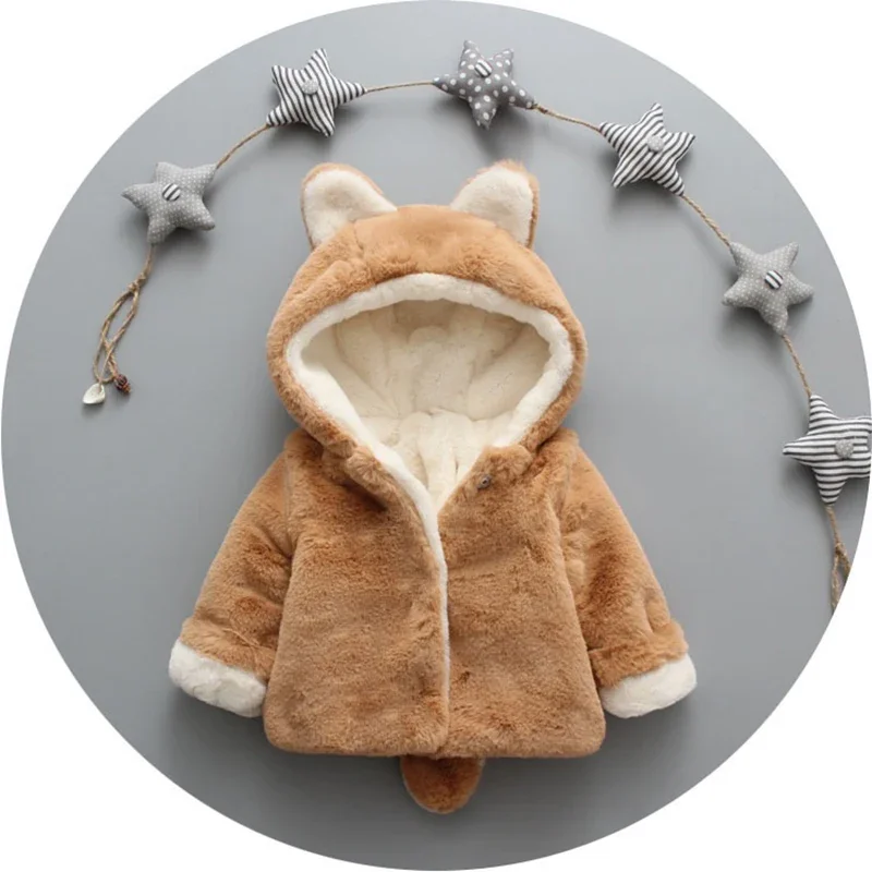 Urocze kocie uszy pluszowa kur – Winter Clothing For Babies recenzja i cena