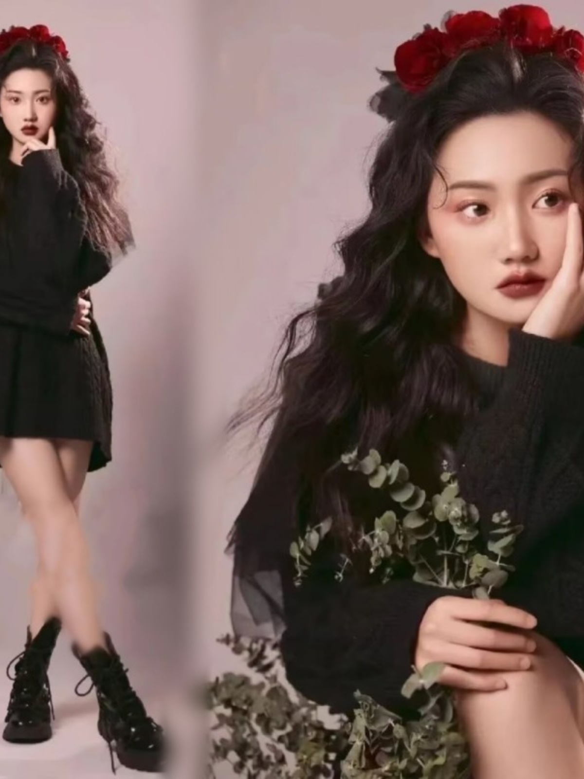 Nowa Moda Czarny Sweter Studio – Winter Clothing Photo recenzja i cena