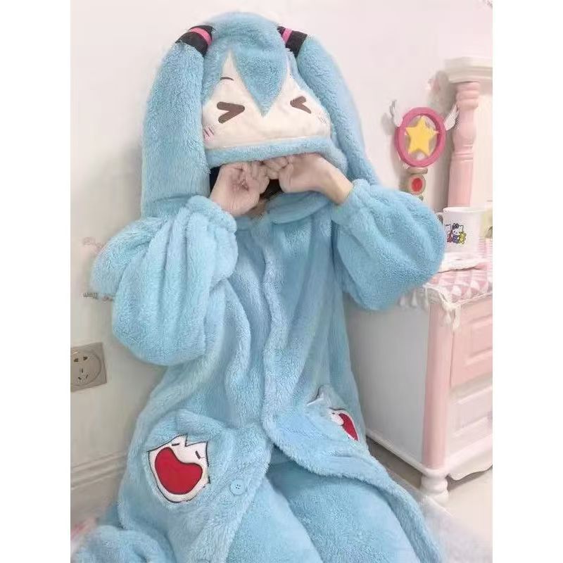 Piżama Anime Miku, uroczy zimo – Winter Clothing Japan recenzja i cena