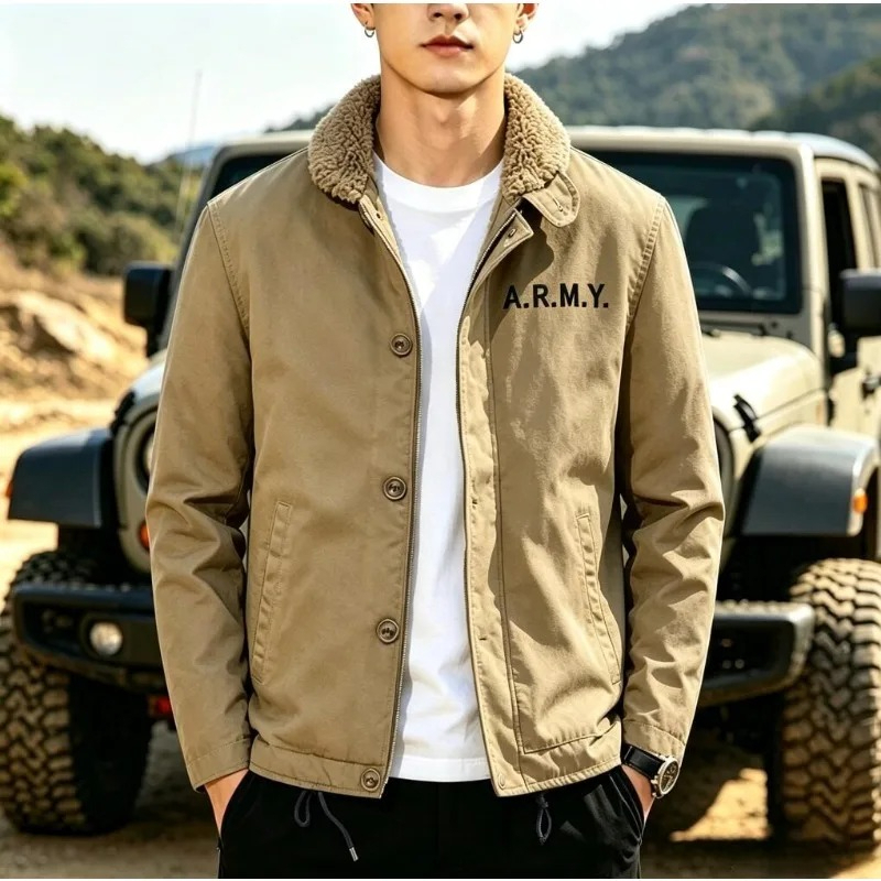 Męskie ciepłe zimowe kurtki wo – Quality Winter Clothing Bomber Jacket recenzja i cena