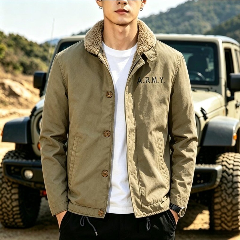 Męskie ciepłe zimowe kurtki wo – Quality Winter Clothing Bomber Jacket recenzja i cena
