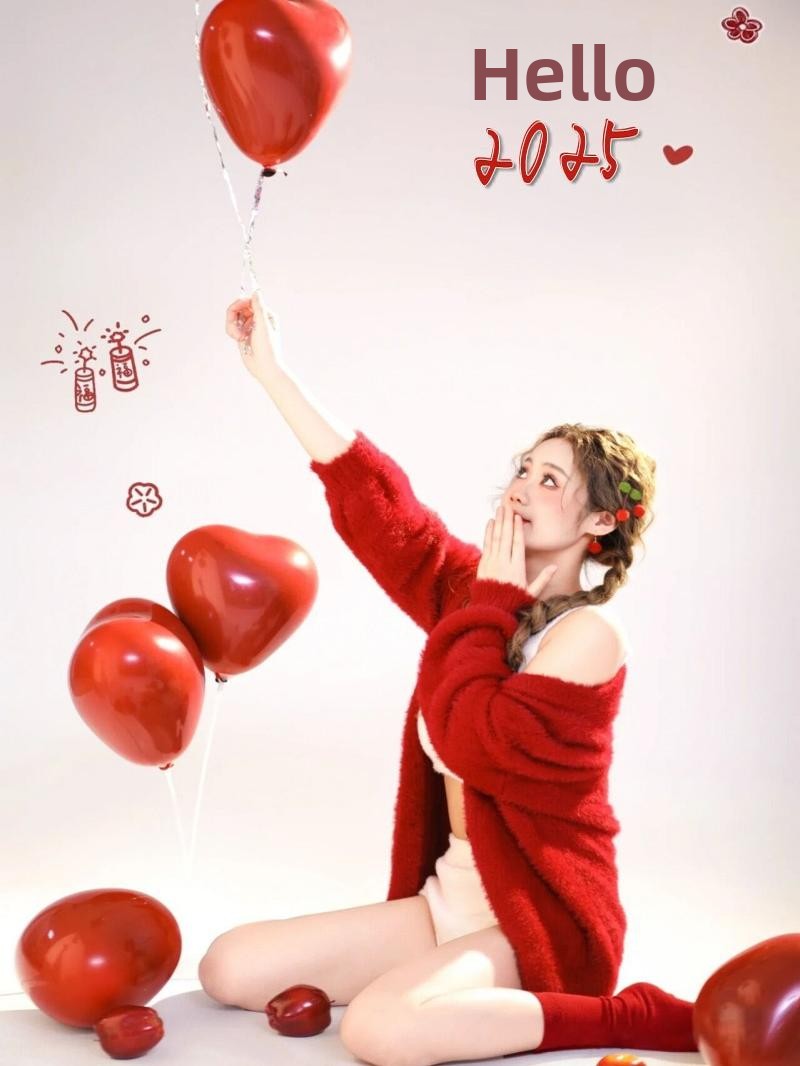 Nowy Jesienno-Zimowy Czerwony  – Winter Clothing Photo recenzja i cena