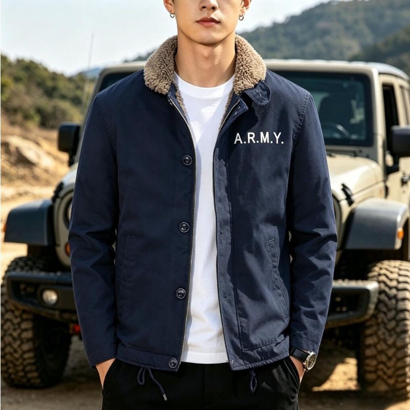 Nowe modne męskie ciepłe zimow – Quality Winter Clothing Bomber Jacket recenzja i cena