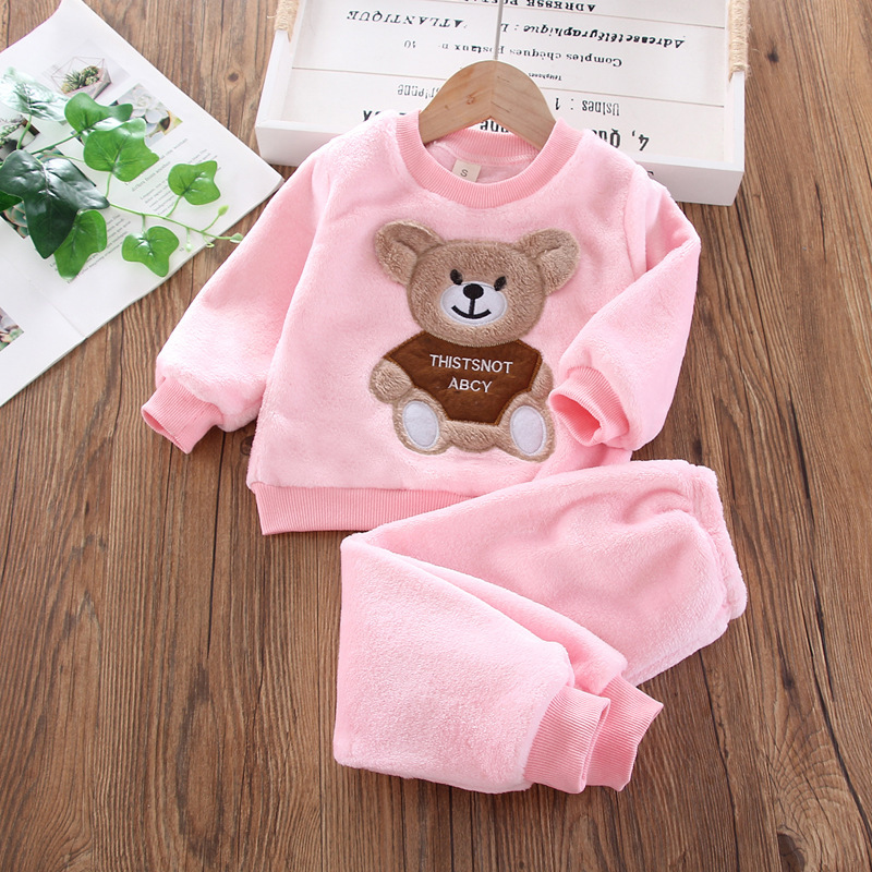 Nowe Zimowe Komplety Domowe dl – Winter Clothing For Baby Girl recenzja i cena